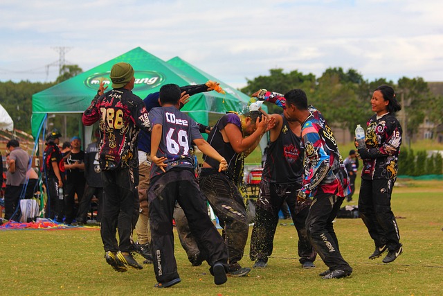 在团队比赛 在团队比赛